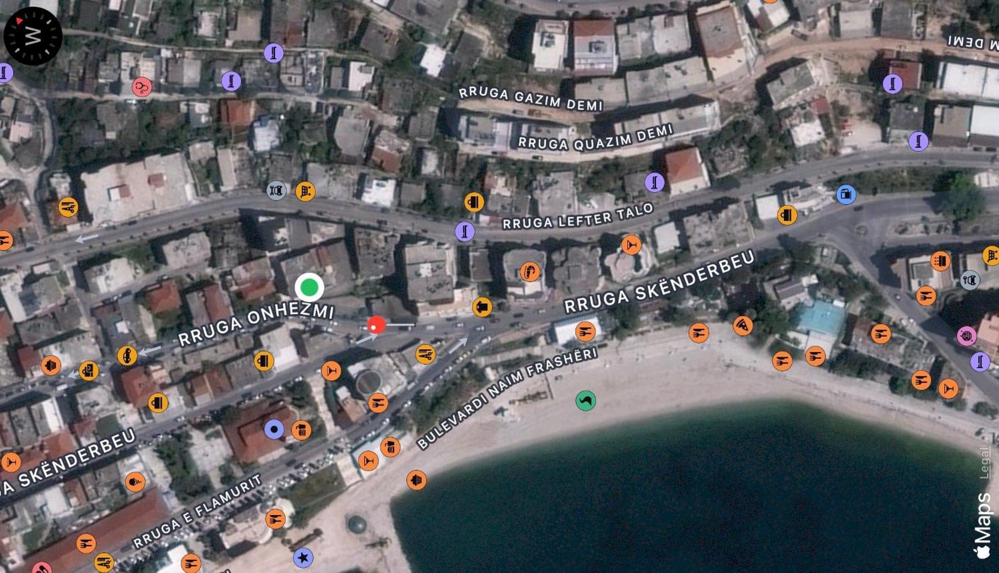 Aries Apartments Sarandë Eksteriør billede